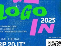 Sayembara Desain Logo HUT ke-17 Tangsel 2025, Total Hadiah Rp20 Juta