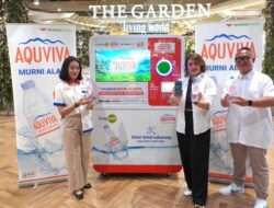 AQUVIVA Resmikan Reverse Vending Machine di Living World Alam Sutera