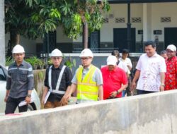 Pemkot Tangsel Bangun Turap Beton di Bintaro Gallery, Pilar Targetkan Pengerjaan Selesai Tepat Waktu