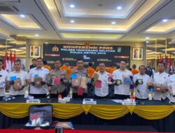 Polres Tangsel Ungkap 13 Kasus Peredaran Obat Keras dan Narkotika, 18 Tersangka Diamankan