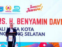 Benyamin: Target Kita, Tangsel Juara Umum Porprov Banten 2026