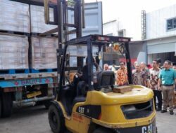 Pilar Lepas Ekspor Perdana Bumbu Masak PT Niaga Citra Mandiri ke Arab Saudi