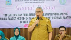 Benyamin Sambut Tim Penilai PKK Banten, Pondok Pucung Tampilkan Program Unggulan