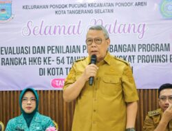 Benyamin Sambut Tim Penilai PKK Banten, Pondok Pucung Tampilkan Program Unggulan