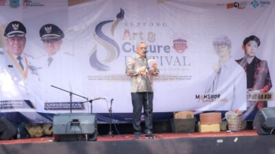 Benyamin Dorong Serpong Art & Culture Festival 2026 Jadi Penggerak Pariwisata dan Ekonomi Kreatif Tangsel